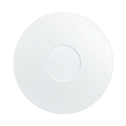 Tapete de Vinil para Toca-Discos de 12 Polegadas, Tapete Antiestático para Discos de Vinil, Absorve Choques, Branco 1