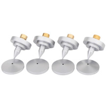 4 Stuks SP3535 Luidsprekerspike Isolatievoeten Messing Kegel Draaitafelversterker Hifi Luidsprekerstandaard Voeten Voetkussen