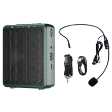 SHIDU Voice Amplifier for Teachers,Portable Voice Amplifier with Headset Microphone for Tour Guides,Speaking B