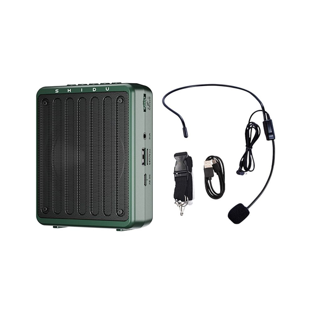 Shidu Voice Amplifier For Teachers,Portable Voice Amplifier With Headset Microphone For Tour Guides,Speaking B 6032227081627