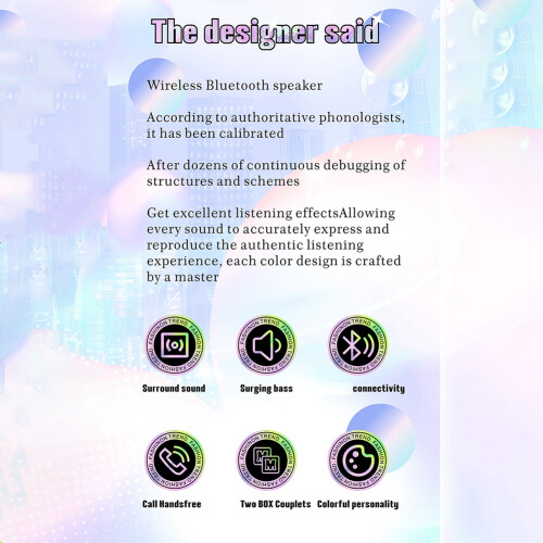 Speaker Small Portable  Speaker for Outdoor Indoor Suitable for Mobile Phones,Tablets,Laptops & 2