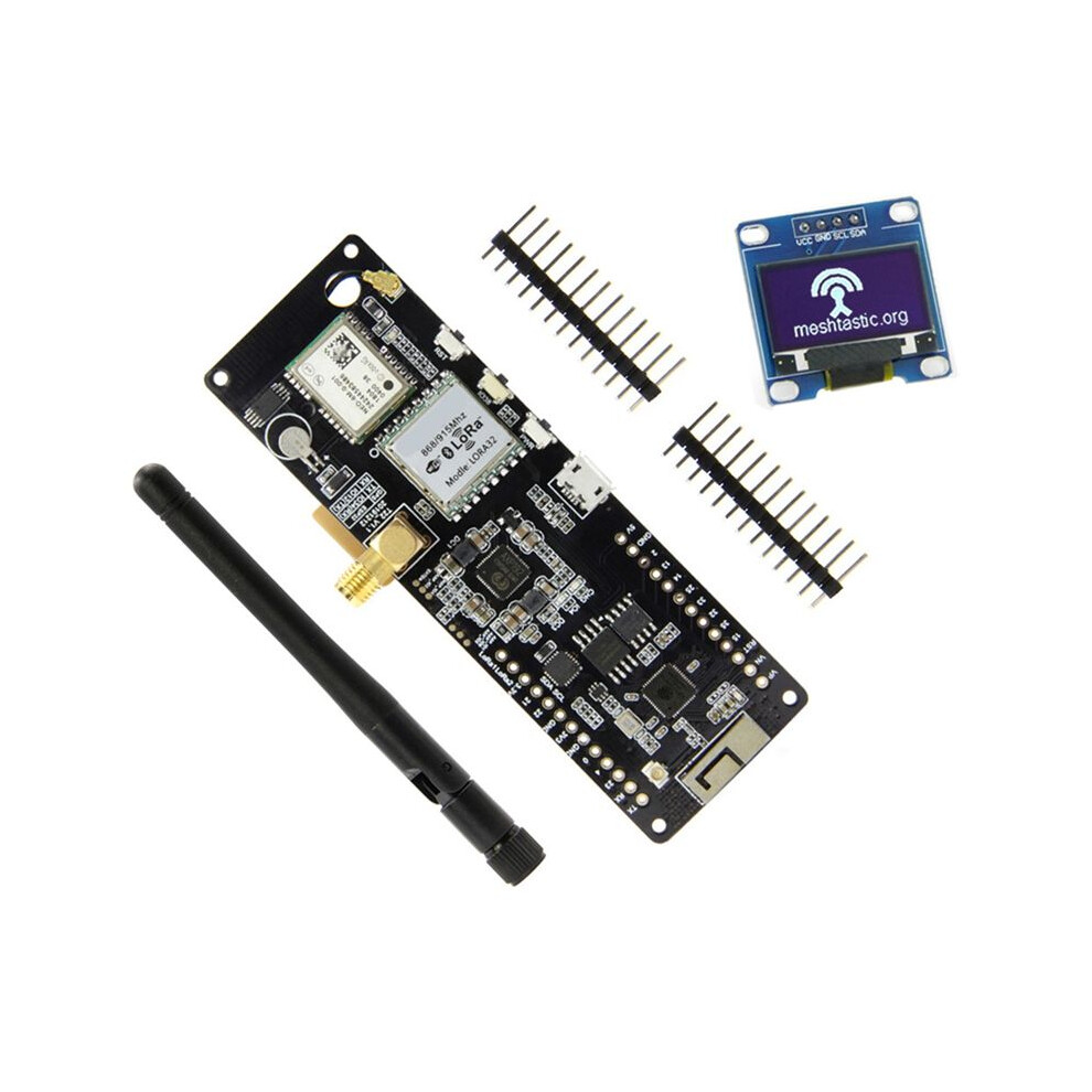 For Ttgo Meshtastic T- V1.2 Esp32 Lora Gps Development Board With Oled Display 915Mhz For Lilygo 4712406393544