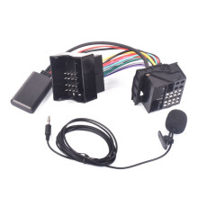 -Audioadapter für Focus Carnival 6000CD Radio-Zusatzeingangsleitung mit Mikrofon