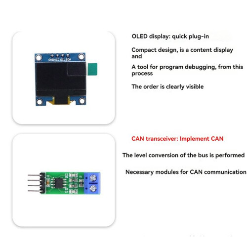 STM32 Development Board CAN Bus  Kit STM32F103C8T6 MCU Learning Board Kit
