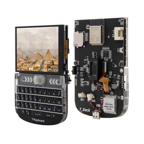Módulo T-Deck ESP32-S3 LoRa com Placa de Desenvolvimento de Display LCD de 2,8 Polegadas  KeyBoard Compatível com LILYGO 868Mhz 1