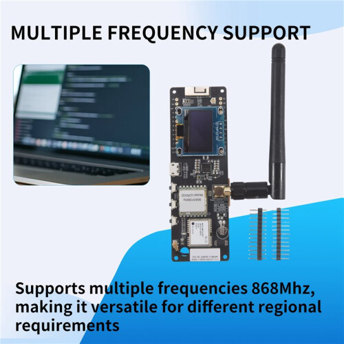 For TTGO Meshtastic T- V1.2 ESP32 LoRa Development Board with OLED Display 868Mhz for LILYGO 2
