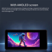 Pantalla AMOLED ESP32 S3 de 1,91 Pulgadas con WIFI/BTL PSRAM para LVGL con Puerto /Sensor QMI8658C de 6 Ejes, A