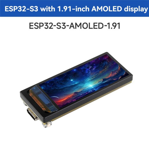 ESP32-S3 AMOLED 1.91 Inch Display Development Board Dual-Core Supports 2.4GHz Wi-Fi  Development Board 2