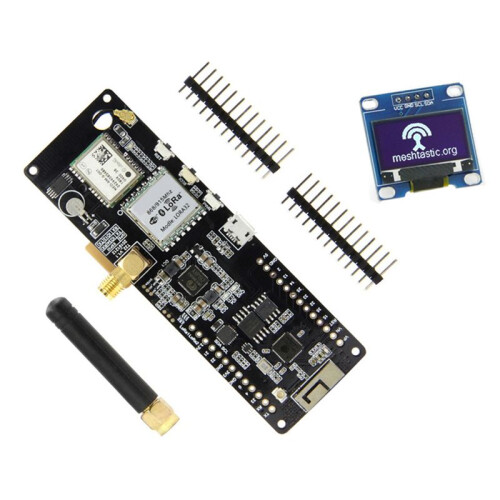 For TTGO Meshtastic T- V1.2 ESP32 LoRa GPS Development Board with OLED Display 433Mhz for LILYGO