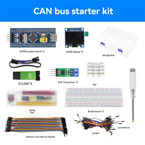 STM32 Development Board CAN Bus  Kit STM32F103C8T6 MCU Learning Board Kit 1
