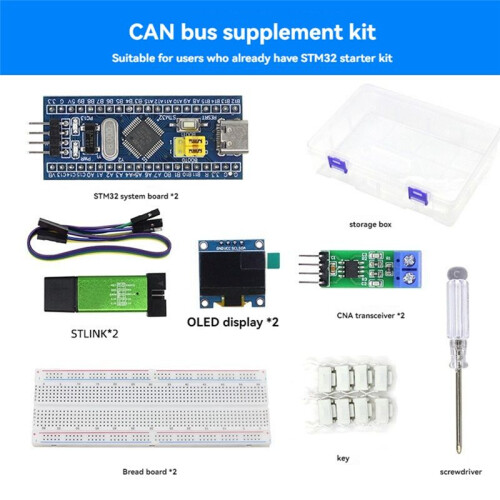 STM32 Development Board CAN Bus Supplement Kit STM32F103C8T6 MCU Learning Board Kit 2