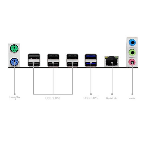 X99 PR9 Moderkort LGA 2011-3 Set Kit Stöder 4X DDR4 RAM  M.2/NVME M.2 med E5 2666v3 CPU-Processor 2