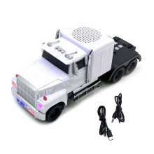Głośnik Samochodowy w Stylu Retro WS-570, Głośnik Biurkowy Ze Stereo HIFI, Obsługuje Kartę TF USB i Radio FM do Domu i Biura C