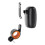 Outdoor Portable Bicycle Riding Speaker Type-C USB Rechargeable Waterproof -Compatible for Scooter Black 9