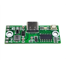 PD2.0 PD3.0 QC3.0 Scheda di Controllo Principale con Ventola di Raffreddamento Regolabile 5V 9V 12V con Interruttore di Tipo C