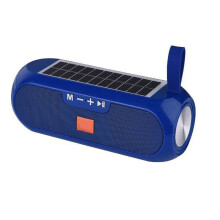 Solar Radio FM Radios MP3 Outdoor Wireless V4.2 Speaker Sound Box Music Subwoofer Bass Aux Hifi Stereo