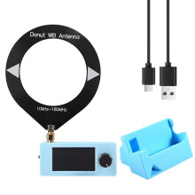 SI4732 Radio Receiver Kit+3D Stand 10KHz-180MHz 1.9inch Display FM/AM/LSB/USB SI4732 Radio Shortwave Radio Receiver