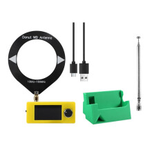 SI4732 Radioempfänger-Kit 10-180 MHz 1,9-Zoll-Display SI4732 -Radio Kurzwellenradio FM/AM/LSB/USB + Antenne + Ständer