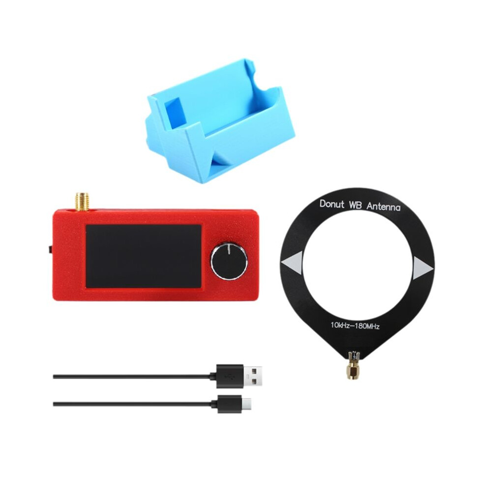 Si4732 Radio 1.9Inch Display 10Khz-180Mhz Fm/Am/Lsb/Usb Shortwave Radio Receiver Si4732 Radio Receiver+Antenna+Stand 6032298761602