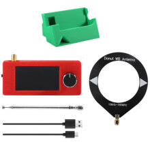 SI4732 Radio Receiver Kit 10KHz-180MHz 1.9inch Display Shortwave Radio FM/AM/LSB/USB+Stand+Antenna SI4732 Radio A