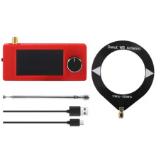 SI4732 Radio 10-180Mhz SMA Interface Loop Antenna 1.9inch IPS Screen LSB USB AM FM Pocket Radio