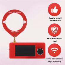SI4732 Radio 10-180Mhz SMA Interface Loop Antenna 1.9inch IPS Screen LSB USB AM FM Radio