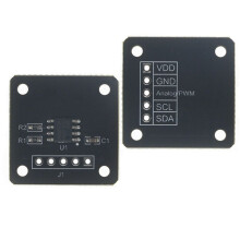 MT6701 Magnetic Encoder Magnetic Induction Angle Measurement Sensor Module 14bit High Accuracy Replaces AS5600 5Set