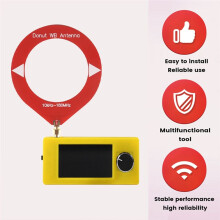 SI4732 Radio Receiver 10-180Mhz Portable 1.9inch Display Shortwave Radio FM/AM/LSB/USB SI4732 Radio+2 Type Antenna