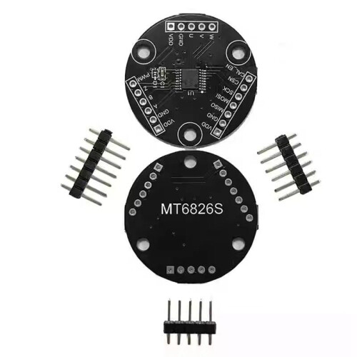 MT6826S High Precision High Speed Magnetic Encoder Magnetic Induction Angle Measurement Sensors Module ABZ UVW