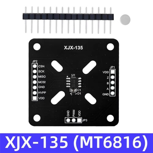 XJX-135 MT6816 MT6816CT Magnetic Encoder Evaluation Kit 42-Stepper Motor PWM Control Module 1