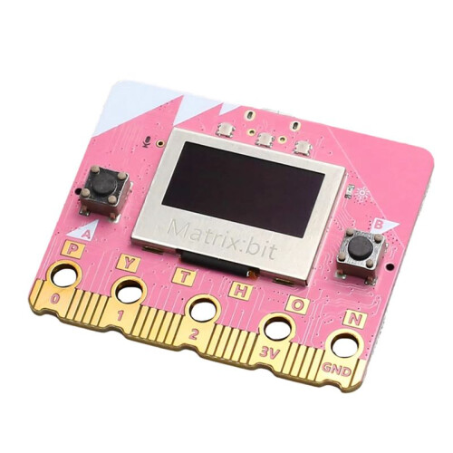 Matrix: Bit 2.4G Radio/WIFI/BLE  Development Board ESP32 0.96 Inch OLED C++/Python/Mind+ Graphical Programming 2