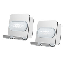 2X Wand Telefon Halterung, Update Version Wand Telefon Halterung für Bade Zimmer, Küchen Büro