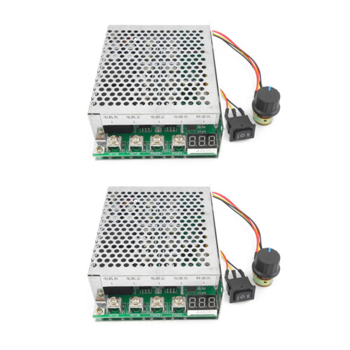 2X  10-55V 100A 3000W Motor Speed Controller Reversible PWM Control Forward and Reverse Controller