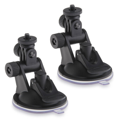 2X Suction FiXing Holder Car Mount for Camera for  Hero GPS