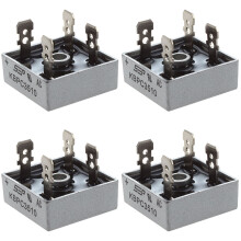 4X SEP KBPC3510 35A 1000V Einphasen Platz Diode PCB Brueckengleichrichter
