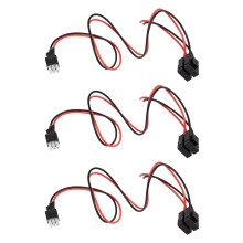 3X 30A 1M Fuse 6 PIN Short Wave Power Supply Cord Cable for FT-857D FT-897D