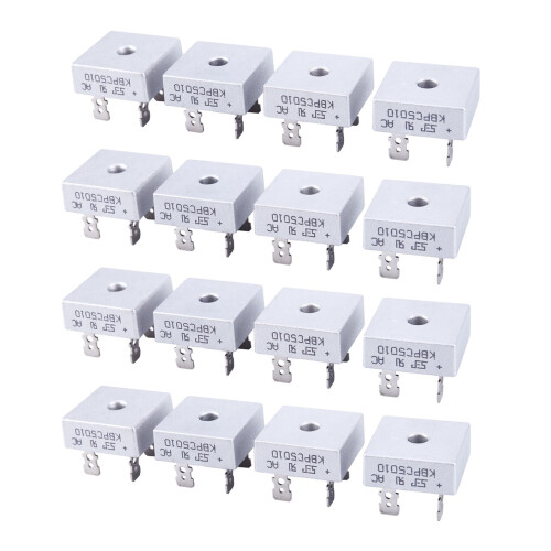 16X 50A 1000V Metal Case Single Phases Diode Bridge Rectifier KBPC5010