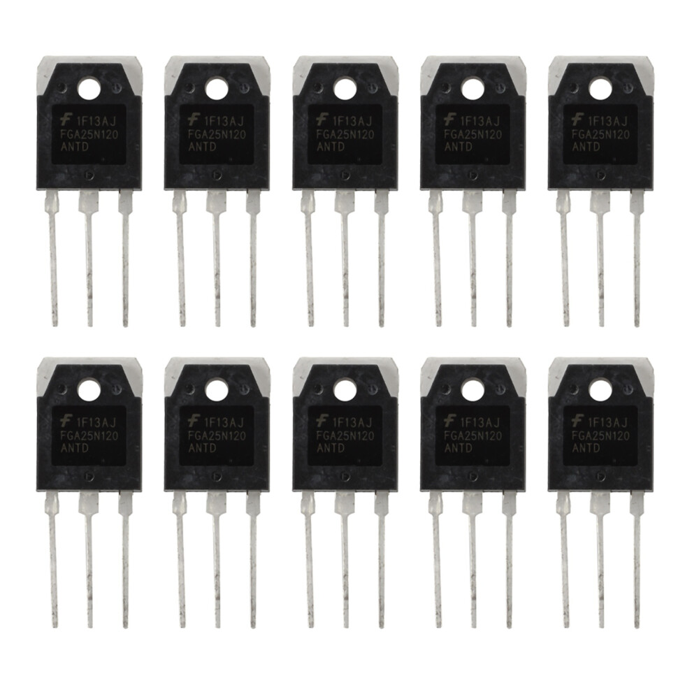 10X Power Transistor Igbt 1200V 313W Fga25n120 6032398849903