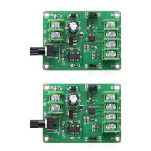 2X 5V-12V Brushless Motor Driver Board Controller for 3/4 Wires Hard Drive Motor