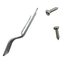 3X Metal MIC HOLDER / Clip - Screw in for CB / Ham Radio - MH2