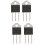 4X BTA41-600B 600V 40A Silicon Controller Rectifier Standard Triac 1