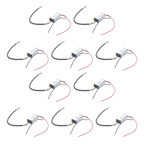 10X LED Lamp Transformer Driver Power Supply  36V 20W Waterproof