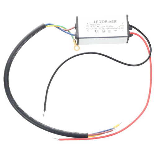 10X LED Lamp Transformer Driver Power Supply  36V 20W Waterproof 1