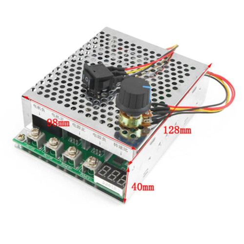 10X  10-55V 100A 3000W Motor Speed Controller Reversible PWM Control Forward and Reverse Controller 1