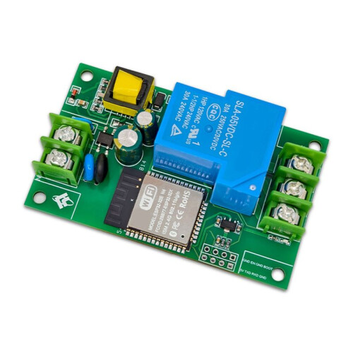 ESP32 1-Channel 30A Relay Module AC220V Power Supply WIFI  Relay Module Development Board