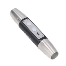 Super Bright USB Rechargeable Jade Jewelry Appraisal Flashlight, 4 LEDs