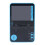 Blue Handheld Game Console 2.4" Screen, 1020mAh, Portable 10x6cm 9