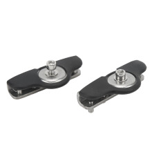 2 pezzi universali supporti per barre luminose in acciaio inossidabile 304