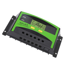 12V/24V PWM Controller with Dual USB and LCD