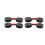 4Pack Typewriter Ribbon Twin Spool Typewriter Ribbon Red and Black Twin Spool Replacement Pack for Most Typewriter 1